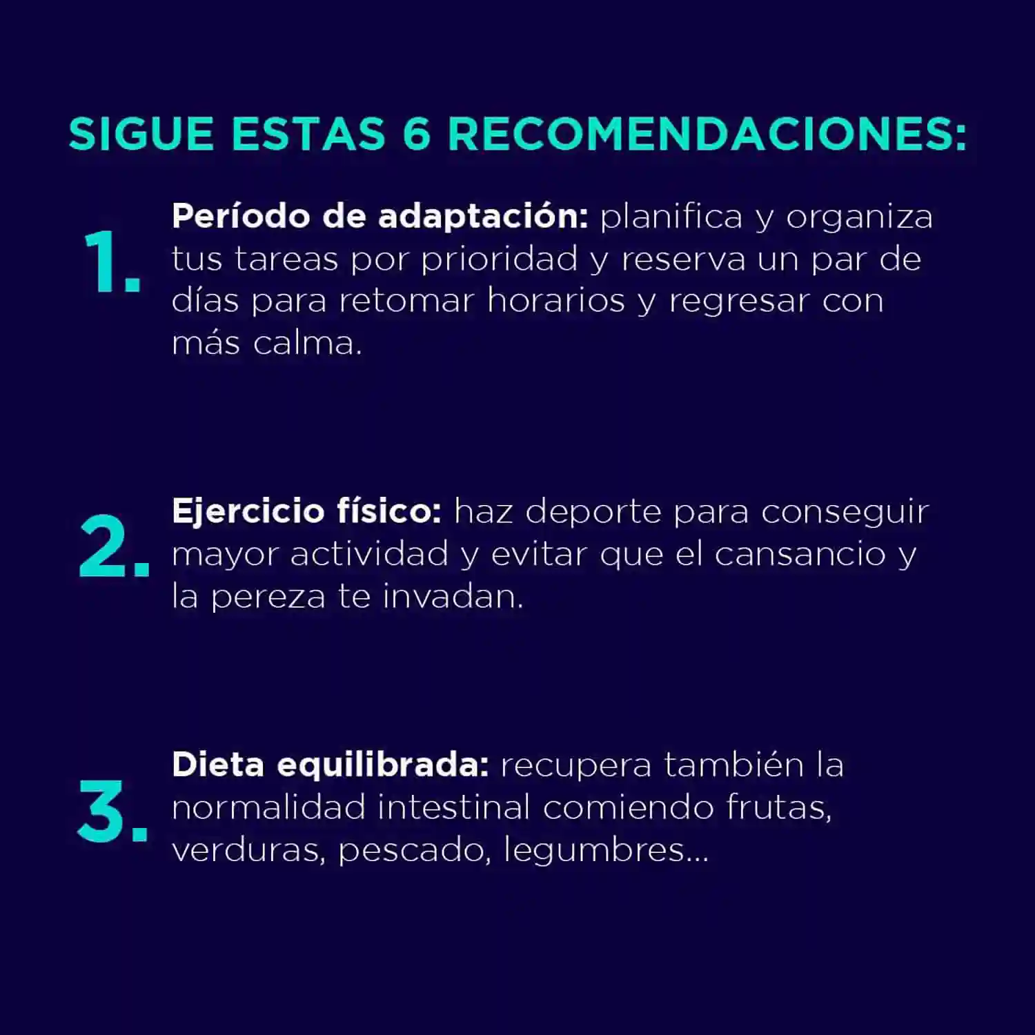 La Vuelta de las Vacaciones
