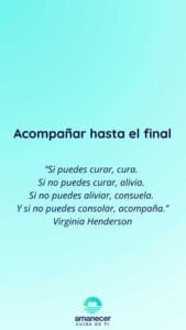 Los cuidados paliativos