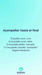 Los cuidados paliativos