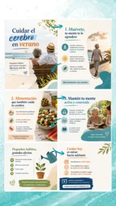Cuidar el cerebro en verano