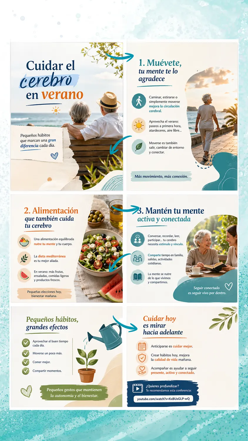 Cuidar el cerebro en verano