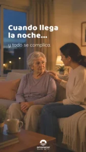 Síndrome vespertino en la demencia